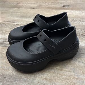 CROCS Black Stomp Mary Jane’s
